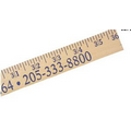 Natural Finish Heavy Duty Yardstick